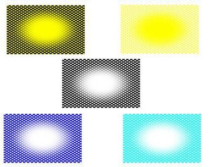 Patrones utilizados en el experimento.