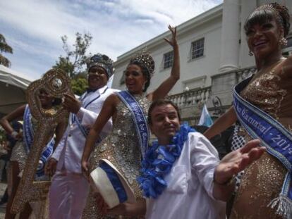 Ceremonia del pistoletazo de salida de inicio del carnaval en R&iacute;o