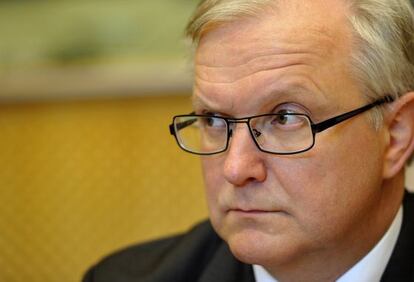 El comisario y vicepresidente, Olli Rehn.