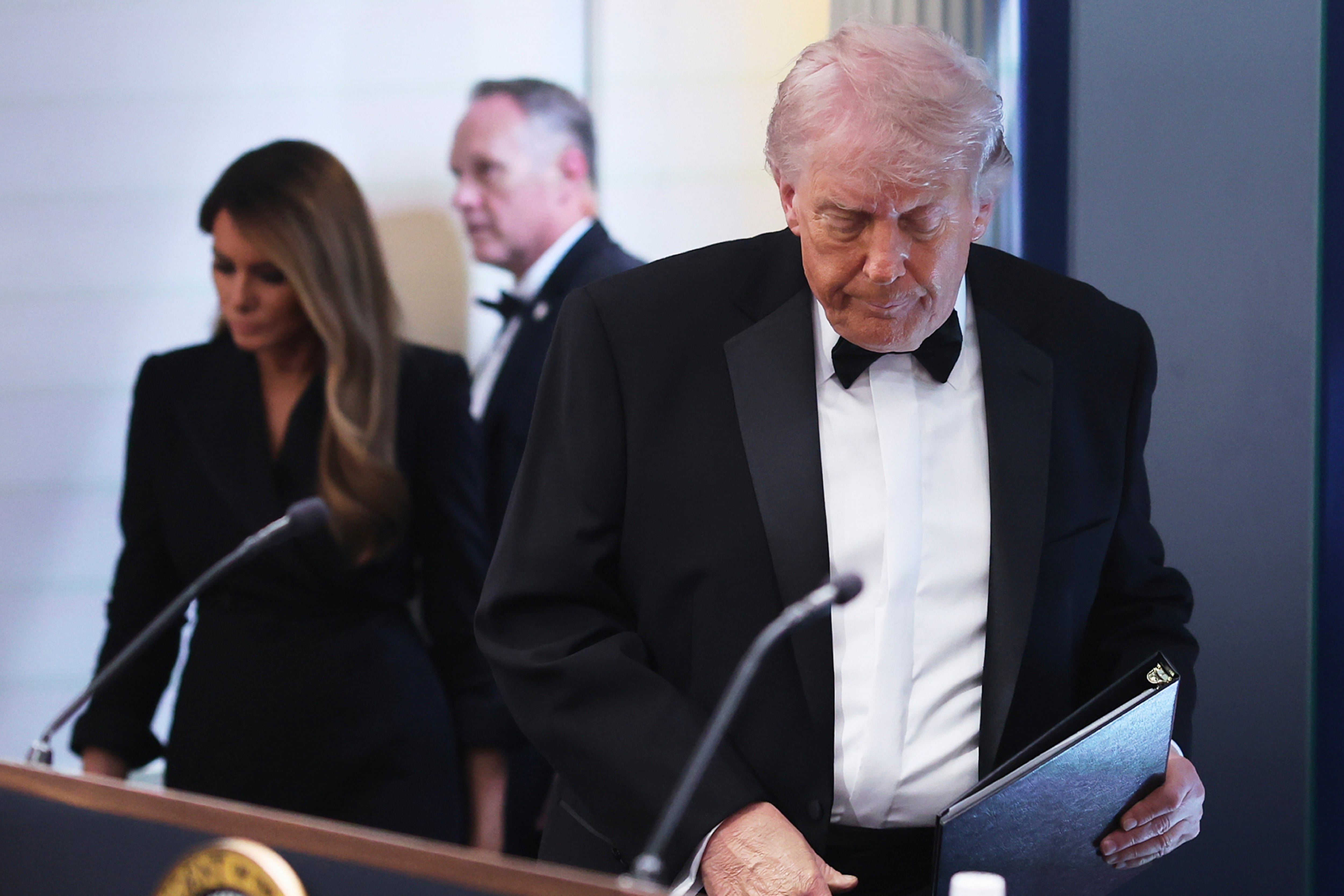 Trump comparece tras el tiroteo de la cena de corresponsales: “La de presidente es una profesión peligrosa”