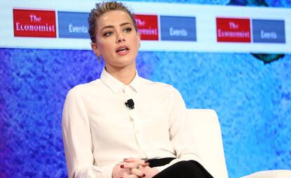 Amber Heard, en el Annual Pride & Prejudice Summit.