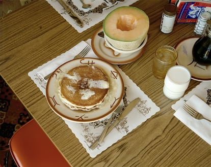 Breakfast, Trail’s End Restaurant, Kanab, Utah, 10 agosto, 1973