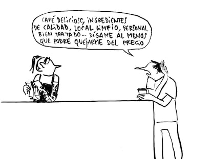 Flavita Banana: “Me podré quejar del precio del café, ¿no?”