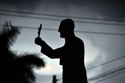 Estatua en El Salvador de monseñor Romero