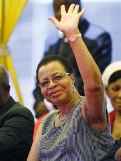 Graça Machel, actual esposa de Mandela.