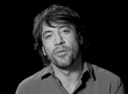 Javier Bardem, en el vdeo de <i>The New York Times.</i>