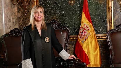 La nueva presidenta del Consejo General del Poder Judicial y del Tribunal Supremo, Isabel Perelló.
