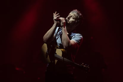 Concierto del grupo Oques Grasses en el Palau Sant Jordi, este sábado.