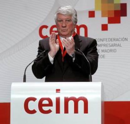 El presidente de la CEIM, Arturo Fernandez. EFE/Archivo