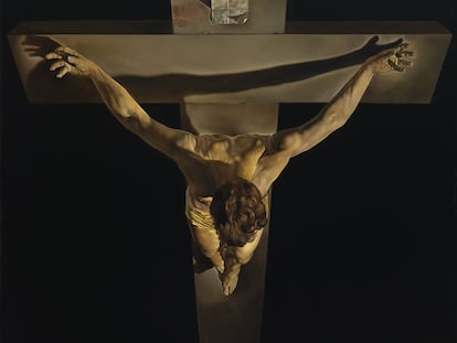 El óleo 'El Cristo' (1951) de Salvador Dalí.