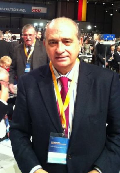 Jorge Fernández Díaz. candidato del Pp por Barcelona.