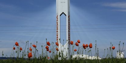 Una de las plantas solares de Abengoa.