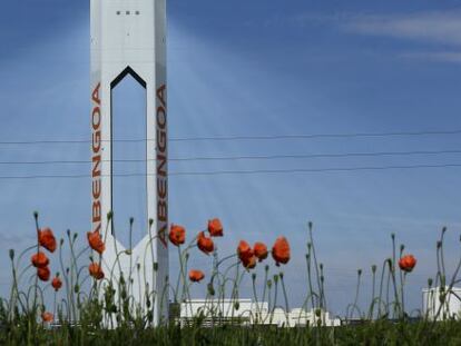 Una de las plantas solares de Abengoa.