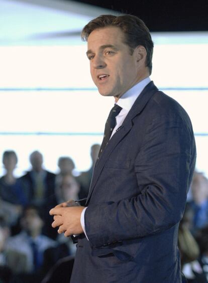 El escritor Niall Ferguson, la semana pasada en Washington.