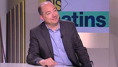 Vicent Sanchis, a &#039;Els matins&#039;, de TV3.