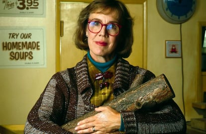 Log Lady, en una escena de &#039;Twin Peaks&rsquo;. 