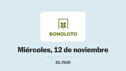 Bonoloto comprobar sorteo del miércoles 12 de noviembre de 2025