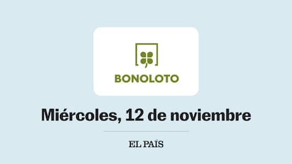 Bonoloto comprobar sorteo del miércoles 12 de noviembre de 2025