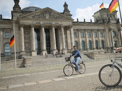 Edificio del Reichstag, sede del Bundestag en Berl&iacute;n. 