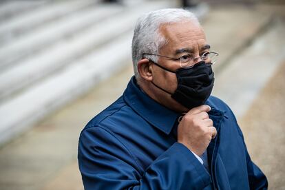 António Costa, primer ministro de Portugal, durante su visita al Elíseo, la semana pasada.