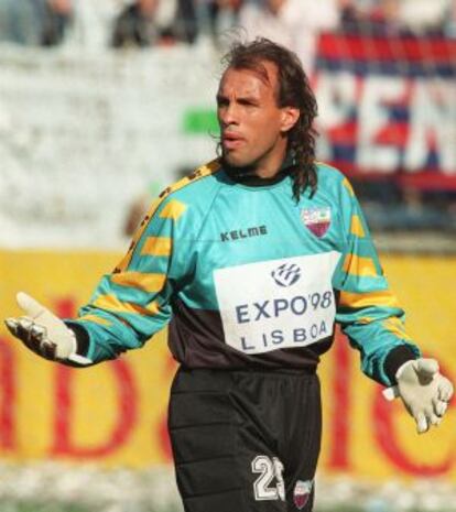 Navarro Montoya, durante su etapa en el Extremadura.