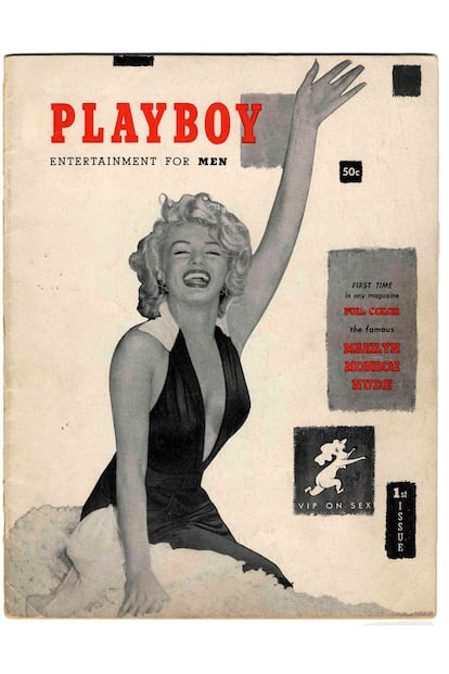 Fue la primera conejita Playboy ocupando la portada del número uno de la revista en 1953.