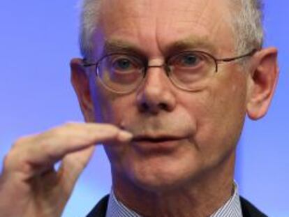 El presidente del Consejo Europeo, Herman Van Rompuy.