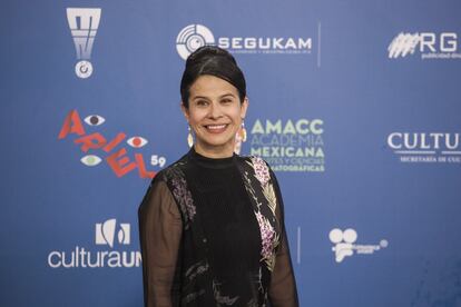 Arcelia Ramírez, nominada a mejor actriz de cuadro por la película 'Jirón de niebla'.