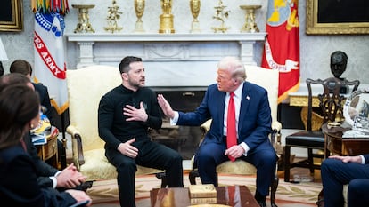 Volodímir Zelenski y Donald Trump, el pasado 28 de febrero en el Despacho Oval de la Casa Blanca.