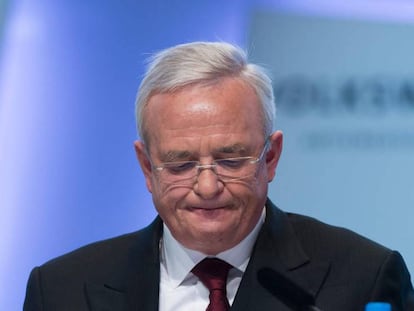 El expresidente de Volkswagen, martin Winterkorn.