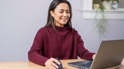 raton ergonomico vertical trust en oferta