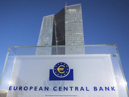 Sede del Banco Central Europeo en Fráncfort.