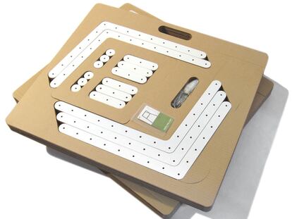 Piezas para componer los muebles.