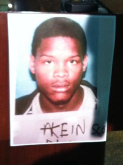 Akein Scott, sospechoso del tiroteo en Nueva Orleans (imagen cedida por la policía)