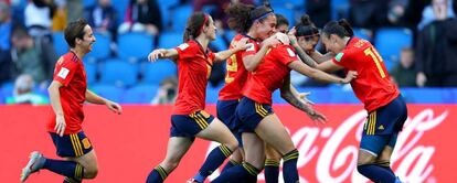 La Selección Femenina de Fútbol durante su participación en el Mundial de Francia 2019.