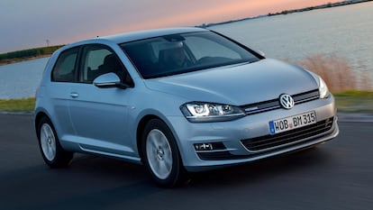 Un Volkswagen Golf de 2013.