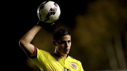 James, en un partido ante Costa Rica el 6 de junio.