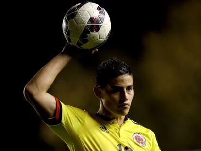 James, en un partido ante Costa Rica el 6 de junio.