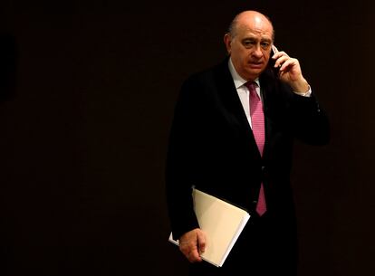 El ministro del Interior Jorge Fernández Díaz en una fotografía de archivo de 2016.
