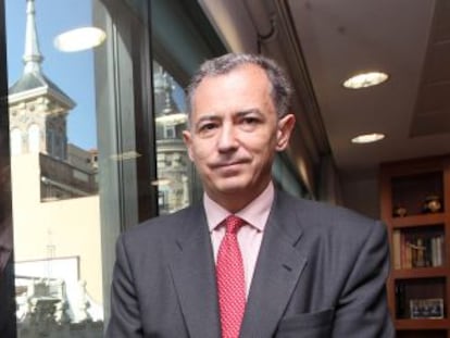 Enrique Ossorio, consejero de Econom&iacute;a y Hacienda de la Comunidad de Madrid.