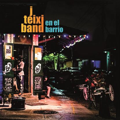 Portada de ‘En el barrio’, de J. Teixi Band.