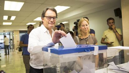 Artur Mas y Neus Munté.