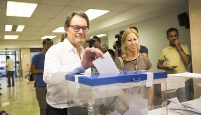 Artur Mas y Neus Munté.