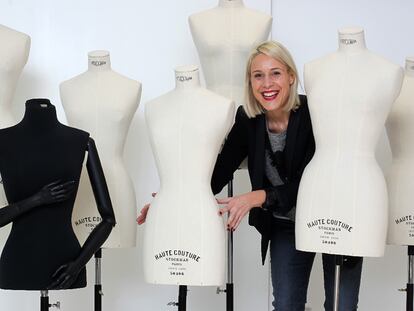 Miren Arzalluz, conservadora del Museo Balenciaga.