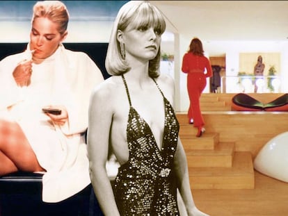 Sofás sensuais, mesinhas espelhadas e erotismo dos anos 90: ‘cocaine chic’ substitui estética ‘millennial’