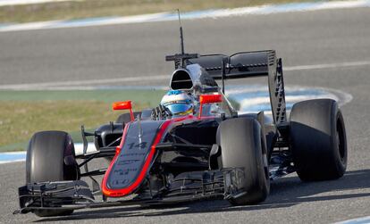 En el Circuito de Jerez ha realizado su estreno con McLaren