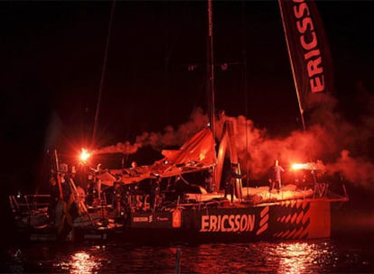 El barco llega a Suecia y se proclama virtual ganador de la regata