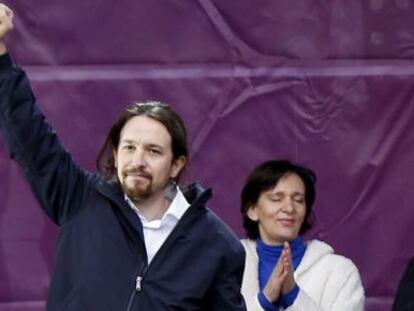 El secretario general de Podemos, Pablo Iglesias