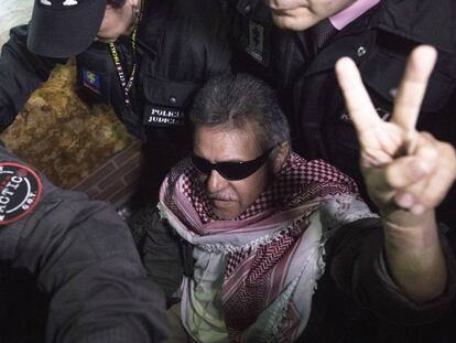 El antiguo líder de las FARC, Jesús Santrich, el 20 de mayo.