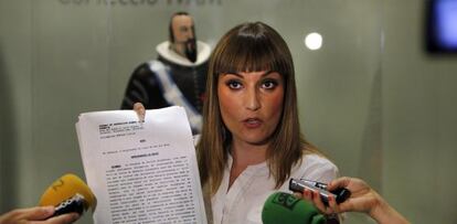 La diputada Clara Tirado.